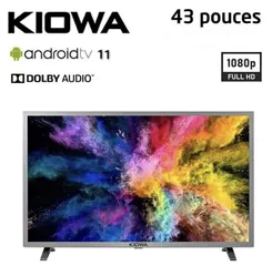  1 Tv Kiowa 43 pouce Smart Android