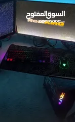  5 كمبيوتر قيمنق مع شاشة وكل مستلزماته بشغل كل الالعاب بمواصفات ممتازة