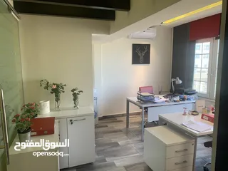  2 مكتب مفروش للايجار في جبل عمان بسعر مميز