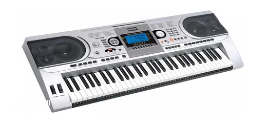  2 Wansa 61 Keys Musical Keyboard (MK-935) - Silver