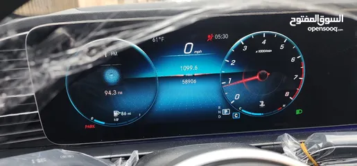  20 مرسيدس GLE 350- 4 MATIC موديل 2020  دفع رباعي  عاليه الإضافات  غير مجمركه لون ابيض والداخل اسود