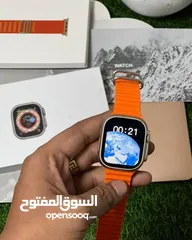  1 ساعة ابل ذكية الاصدار الاخير الترا سمارت ووتش الاحدث Ultra Smart Watch 2024+