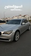  4 BMW LI750 جلد ابيض + خشب داخلي نظيف جدا