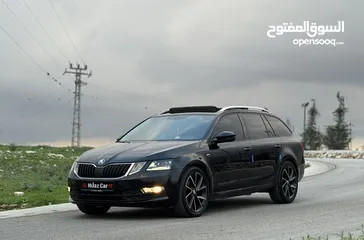  10 سكودا اوكتافيا 2018 ديزل 2.0 اوتومات 6 غيار فل بانوراما ليدات حررق سعرر 79.000 شيكل