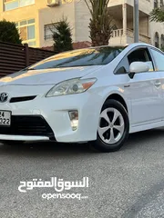  5 تويوتا بريوس 2013 كلين تايتل بطارية مركزيه بوضع الشركه