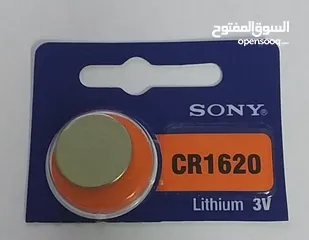  1 بطارية SONY رقم CR1620 ياباني الاصلي