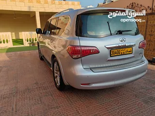  4 انفينيتي خليجي QX56 موديل 2012