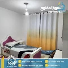  4 شقه مميزة مفروشه للايجار - البيره شارع نابلس قرب مستشفى المستقبل