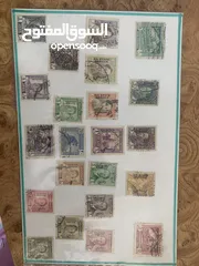  11 طوابع بريدية