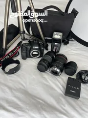  1 Amazing combo set Canon EOS 5D MARK II with 3 lenses and accesories