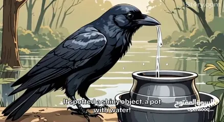  3 قصة the crow