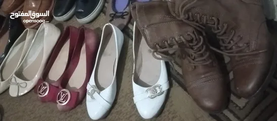  18 احذية كعب شبه جديداحذية كعب شبه جديداحذية كعب شبه جديد