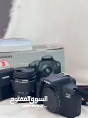  4 كاميرا كانون 2000D