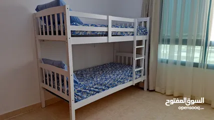  1 One month old bunk beds