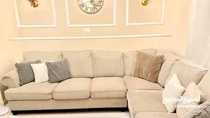  5 طقم زاوية أمركي ب حالة جيدة