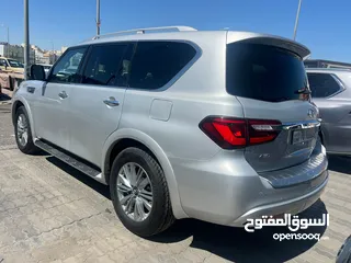  3 انفنتي QX80 موديل 2020 وارد امريكا للبيع