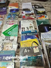  12 "مجموعة سي ديات "CDs " برامج كمبيوتر وللتصميم  وألعاب مستعملة بحالة ممتازة - بأسعار رائعة!"