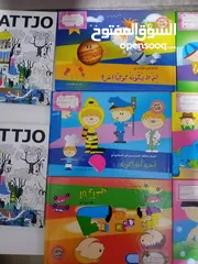  18 كتب وقصص انجليزي وعربي وتعليمي كميه كبيره اي كتاب بدينار