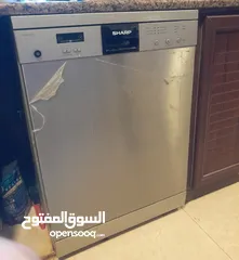  2 غسالة أطباق شارب 6 اطقم – بحاجة فلتر فقط – سعر ممتاز