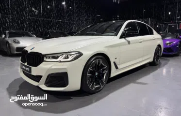  1 2023 BMW 530i M-Sport, March 2027 BMW Warranty, Full BMW Service History, GCC