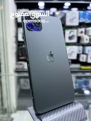  1 iPhone 11 Pro Max 256 GB ايفون 11 برو  ماكس مستعمل بحالة الوكالة غير مفتوح او مصلح  ( كفالة محل 14 )