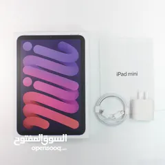  1 iPad mini 6  WiFi + Cellular جديد