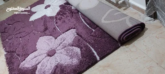  1 سجادتين نوع تركي ثقيل ثابت بالارض ولا نقره