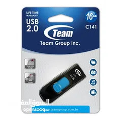  8 USB 2.0 FLASH DRIVE 16GB C141 فلاشه 16GB جيجا لتخزين معلوماتك بامان 