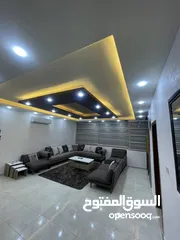  4 شقة مفروشة مميزة للايجار غرفتين وصالة وحمامين ومطبخ - ابو نصير حي الضياء.
