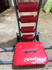  2 جهاز رياضة للكرش والمعدة والارداف ما استخدم سوى شهرين وكل قطعه معه ومو ناقصه  اي اشي جيد جيد ولا مخش