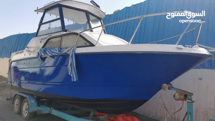  3 قارب للنزهه أو للصيد (وارد أمريكا ) في أبوظبي