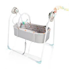  2 سرير هزاز كهربائي للاطفال حديثي الولادة