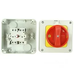  3 Rotary Control Switch Weatherproof Isolator