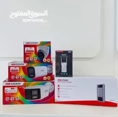  2 كاميرات hikvision4k