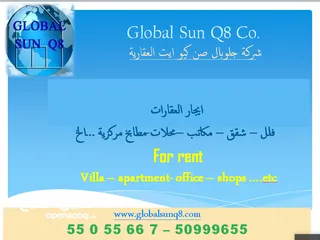  2 مكتب جديد للايجار 588 متر  For rent a new office in Kuwait City, Salhia - an area of 588