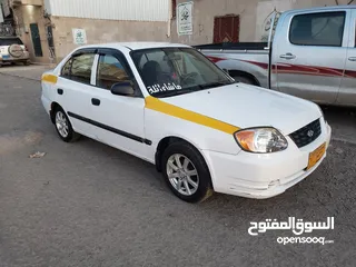  2 اكسنت 2005 جير عادي بضاعه زيرو .