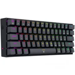  2 كيبورد جيمنج ميكانيكي REDRAGON K630 DRAGONBORN WIRED RGB MECHANICAL GAMING KEYBOARD RED SWITCH 60%