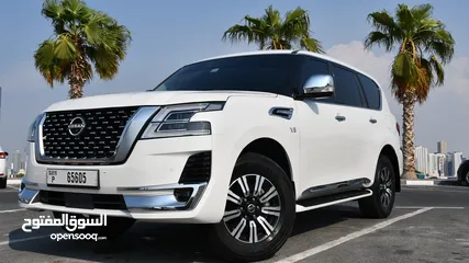  3 Monthly Rent Available Nissan-Patrol-2021
