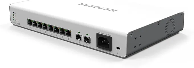 7 high-power poe+Insight managed smart   cloud switch 8- port. NETGEAR
