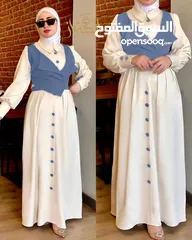  1 فستان العيد متوفر ويه ازياء جمان