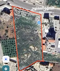  1 ارض مميزة  للبيع في الخليل  سنجر *فرصة لا تعوض* مقابل مجمع الدكتور فيصل عمرو