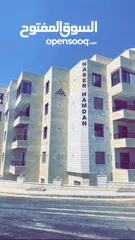  5 شقة شبه ارضي 150م على شارعين للبيع في شارع الاردن - مطل ابو نصير