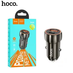  9 Hoco Car charger 20w with USB-A  شاحن سيارة 12-24 فولت نوع اصلي و مكفول  3 شهور من المحل ليما موبايل