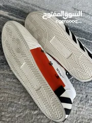  5 Off-white Low vulcranized sneakers Real from Bloomingdale’s with authentication used 1 time