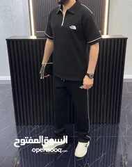  3 طقم شبابى من North Face متاح الوان ( اسود ، بيج ، رمادي) ومتاح مقاسات من Lالى 2XL وتلبس لحد 110 كيلو