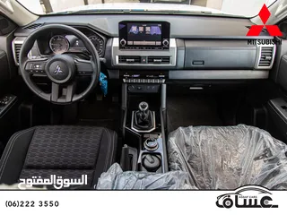  8 الان و حصريا بكفالة الوكيل لدى عساف للسيارات   Mitsubishi L200 2024 ( جير عادي)