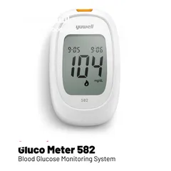  14 جهاز فحص قياس نسبه السكر في الدم الناطق بالعربي FINAL CHEK جهاز فحص سكري السكري blood glucose meter