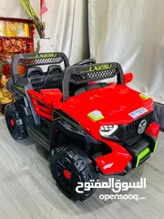  3 السياره الجيب تحمل طفل حتي 6او7سنوات