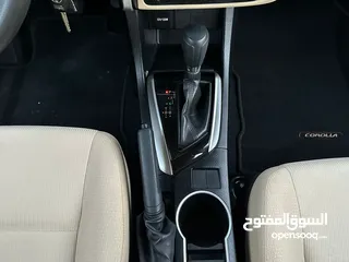  11 تويوتا كورولا 1.6 رمادي 2019 خليجي Toyota Corolla 1.6 Gray 2019 GCC