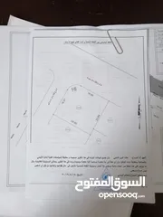  6 قطعة ارض 563 متر مميزة بالطنيب على شارعين